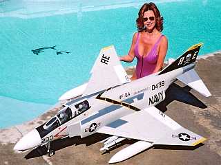 Jaci Gaddis & F-4 BVM RC jet