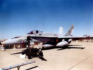 Hornet mostrando su ca�on