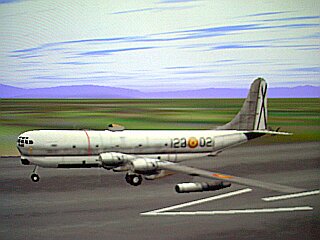 kc97 en la pista 23 de Torrej�n