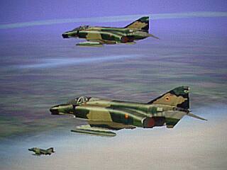 Formaci�n de 3 Mc Donnell Douglas F-4C 